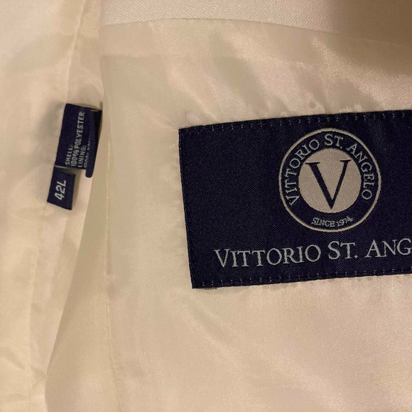 Vittorio St. Angelo, Off-White Suit, 42L - Picture 4 of 8